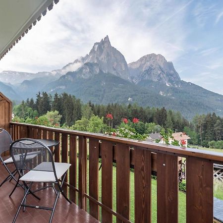Haus Lohengrin Ferienwohnung 1 Siusi Exteriér fotografie